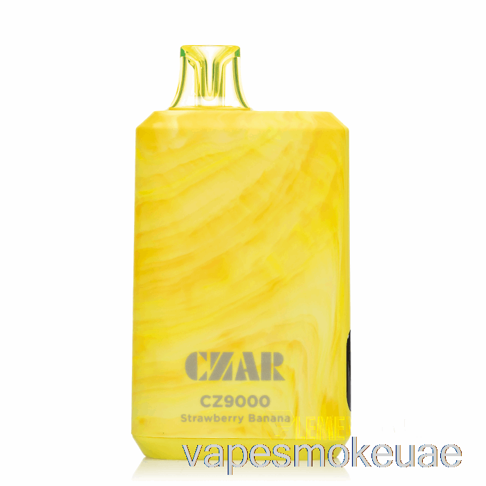 Vape Uae Czar Cz9000 موز بالفراولة للاستعمال مرة واحدة